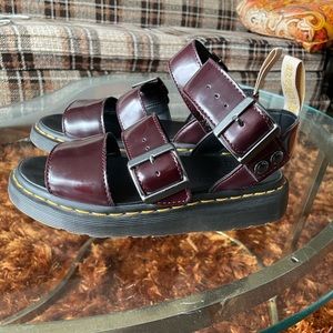 Dr Martens vegan gryphon gladiator sandals